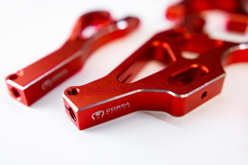 CR ARRMA Red (Complete) A-Arms Fits Arrma 1/7 Limitless, Infraction and Felony