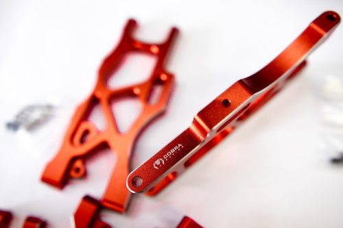 CR ARRMA Red (Complete) A-Arms Fits Arrma 1/7 Limitless, Infraction and Felony