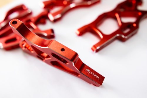 CR ARRMA Red (Complete) A-Arms Fits Arrma 1/7 Limitless, Infraction and Felony