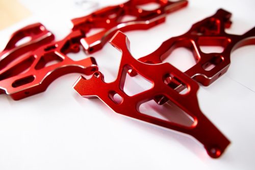 CR ARRMA Red (Complete) A-Arms Fits Arrma 1/7 Limitless, Infraction and Felony