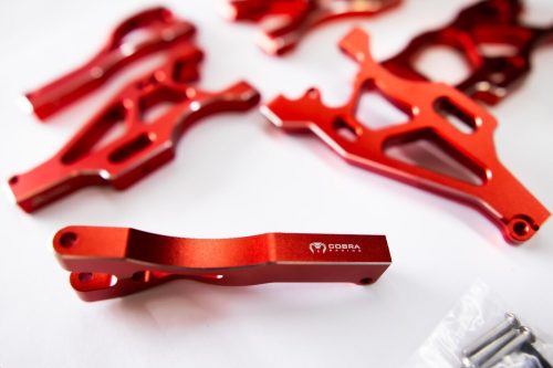 CR ARRMA Red (Complete) A-Arms Fits Arrma 1/7 Limitless, Infraction and Felony