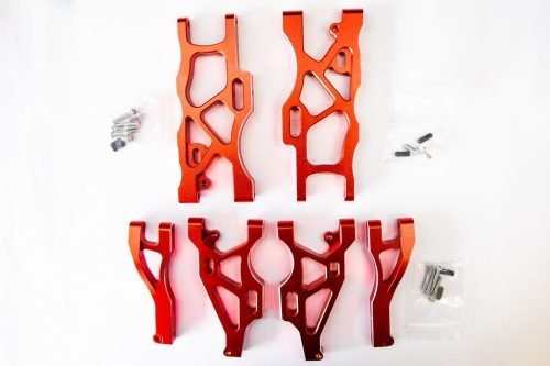 CR ARRMA Red (Complete) A-Arms Fits Arrma 1/7 Limitless, Infraction and Felony