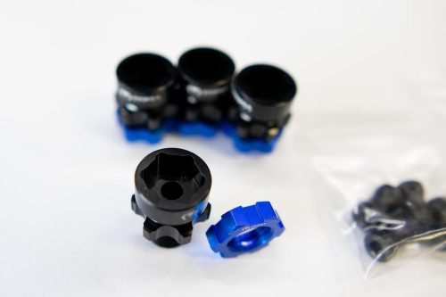 CR 12mm to 17mm Hex Hub Adapters w/6mm Offset for Slash 4x4 Stampede 4x4