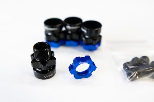 CR 12mm to 17mm Hex Hub Adapters w/6mm Offset for Slash 4x4 Stampede 4x4