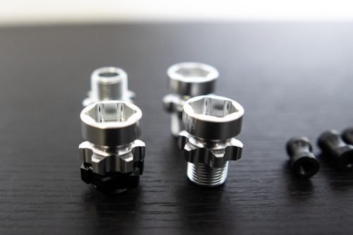 Traxxas 1/10 Chrome Hex Hub Adapter / Extender
