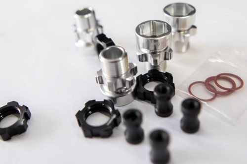 Traxxas 1/10 Chrome Hex Hub Adapter / Extender