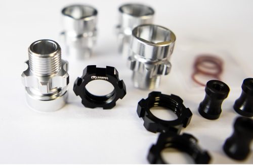 Traxxas 1/10 Chrome Hex Hub Adapter / Extender