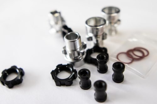 Traxxas 1/10 Chrome Hex Hub Adapter / Extender