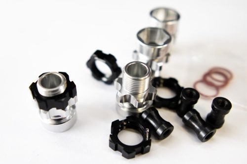 Traxxas 1/10 Chrome Hex Hub Adapter / Extender