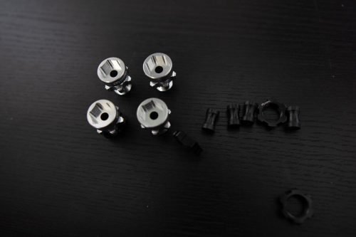 Traxxas 1/10 Chrome Hex Hub Adapter / Extender