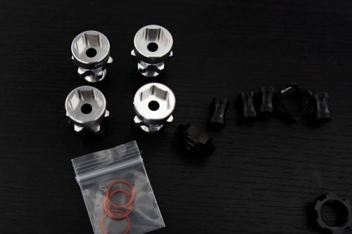 Traxxas 1/10 Chrome Hex Hub Adapter / Extender