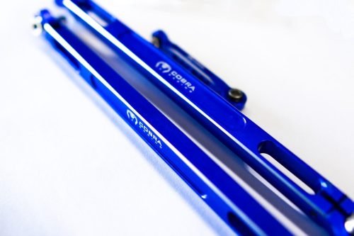 Xmaxx blue steering turnbuckles