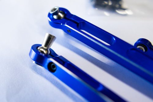 Xmaxx blue steering turnbuckles