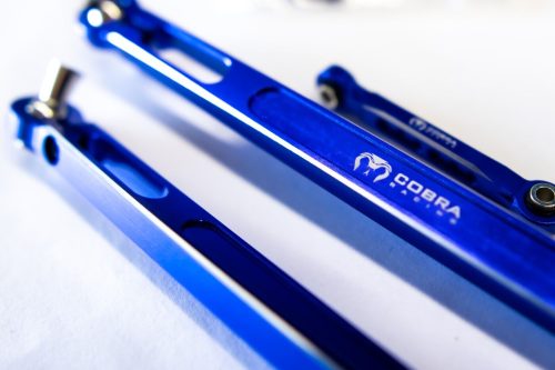 Xmaxx blue steering turnbuckles