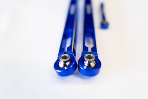 Xmaxx blue steering turnbuckles