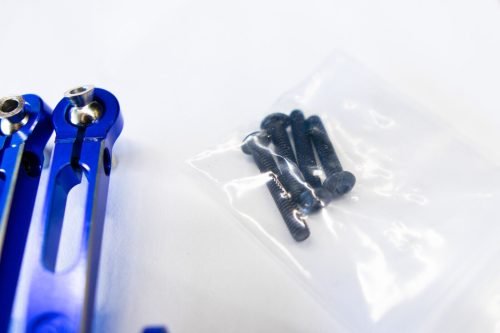 Xmaxx blue steering turnbuckles