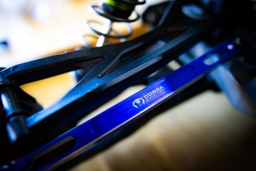 Xmaxx blue steering turnbuckles