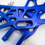 Cobra Racing Traxxas X Maxx Aluminum Lower Suspension A Arms (2) – Blue