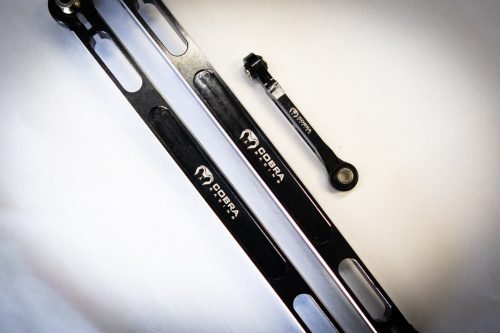 Xmaxx black steering turnbuckles