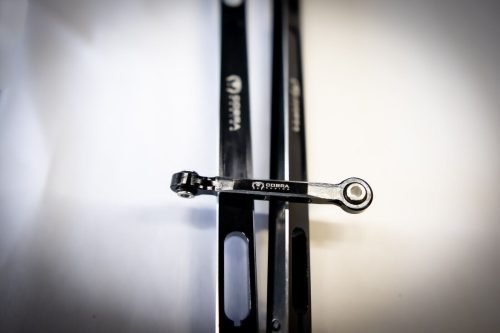 Xmaxx black steering turnbuckles