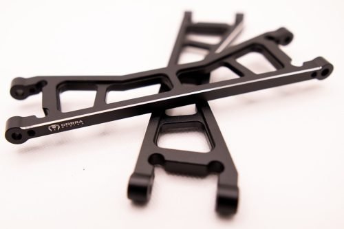 Cobra Racing XMaxx Upper Suspension A Arms - Black