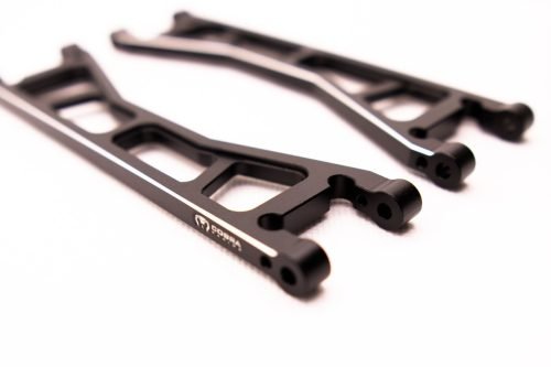 Cobra Racing XMaxx Upper Suspension A Arms - Black