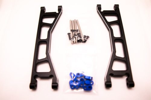 Cobra Racing XMaxx Upper Suspension A Arms - Black