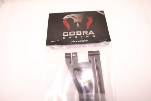 Cobra Racing XMaxx Upper Suspension A Arms - Black