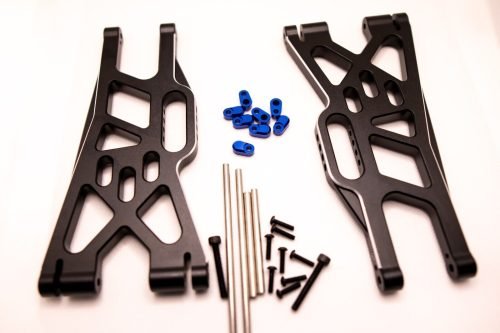 Cobra Racing XMaxx Lower Suspension A Arms - Black