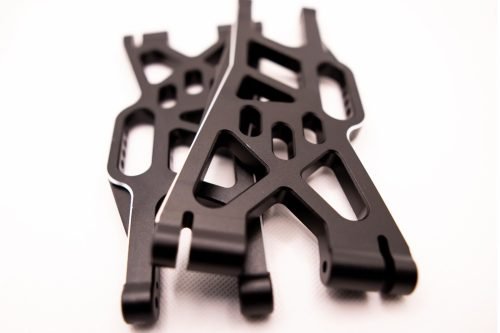 Cobra Racing XMaxx Lower Suspension A Arms - Black