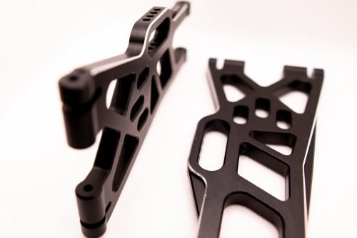 Cobra Racing XMaxx Lower Suspension A Arms - Black