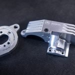CR Traxxas Maxx & Maxx Slash Adjustable Motor Mount & Gear Covers - SILVER
