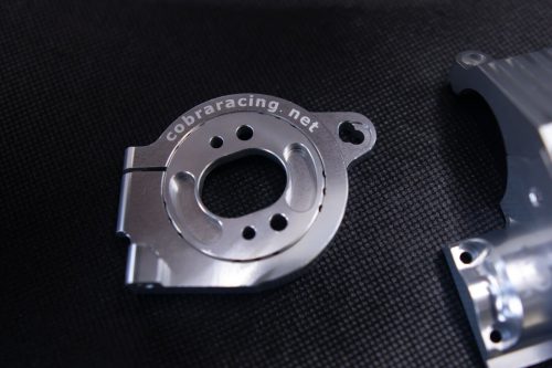 CR Traxxas Maxx & Maxx Slash Adjustable Motor Mount & Gear Covers - SILVER