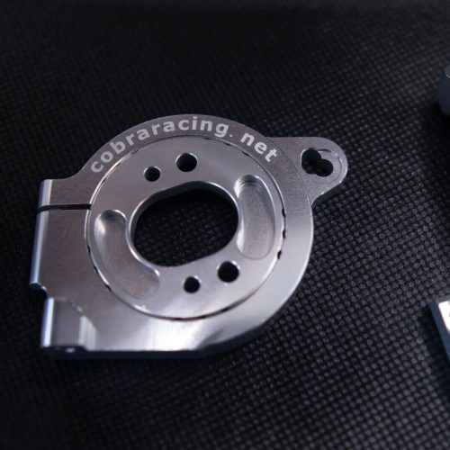 CR Traxxas Maxx & Maxx Slash Adjustable Motor Mount & Gear Covers - SILVER