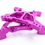 CR Pink Aluminum Shock Towers for Traxxas 4x4 Slash, Stampede, Hoss