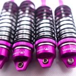 CR Pink Traxxas SLASH Aluminum BIG BORE Front and Rear Adjustable Shock 4X4 2WD