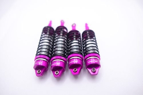 CR Pink Traxxas SLASH Aluminum BIG BORE Front and Rear Adjustable Shock 4X4 2WD