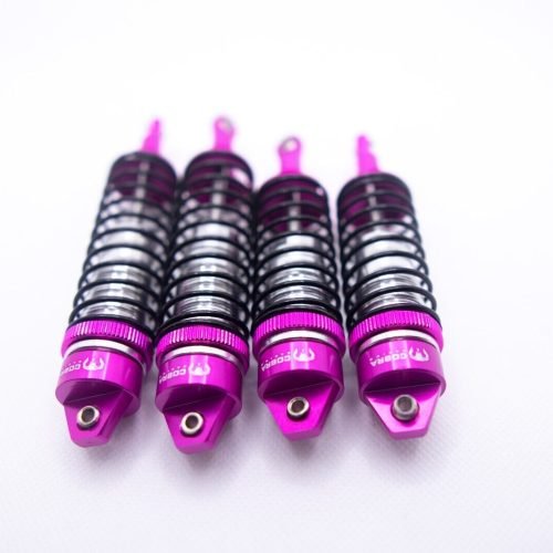 CR Pink Traxxas SLASH Aluminum BIG BORE Front and Rear Adjustable Shock 4X4 2WD