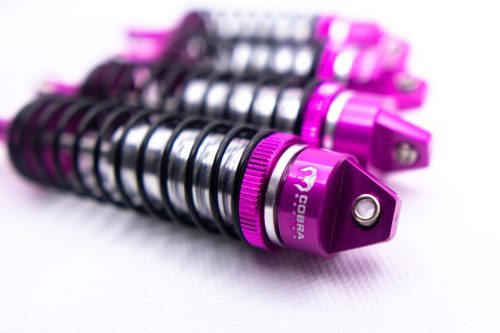 CR Pink Traxxas SLASH Aluminum BIG BORE Front and Rear Adjustable Shock 4X4 2WD