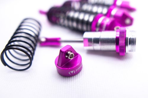 CR Pink Traxxas SLASH Aluminum BIG BORE Front and Rear Adjustable Shock 4X4 2WD