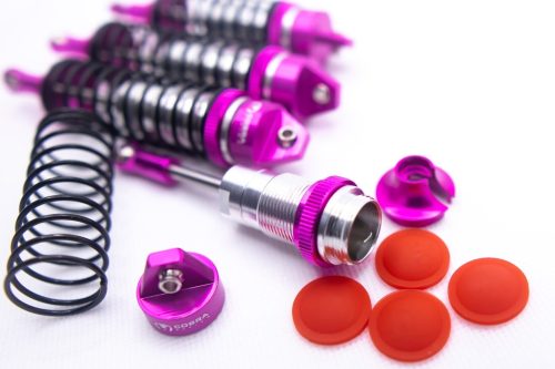 CR Pink Traxxas SLASH Aluminum BIG BORE Front and Rear Adjustable Shock 4X4 2WD