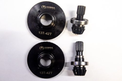 Cobra Racing X-Maxx / XRT Spiral Cut Differential Gear Set – Hardened Steel