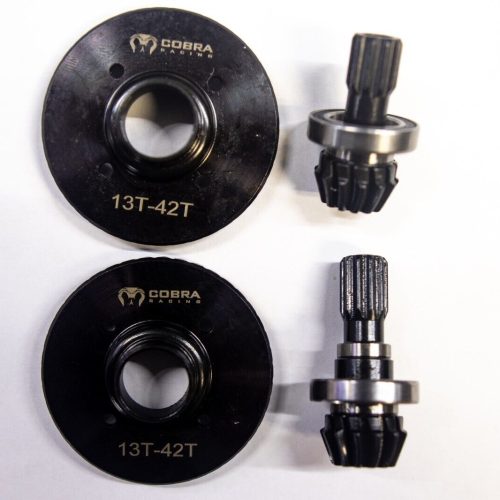 Cobra Racing X-Maxx / XRT Spiral Cut Differential Gear Set – Hardened Steel