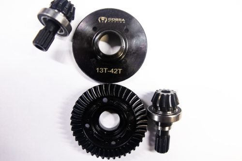 Cobra Racing X-Maxx / XRT Spiral Cut Differential Gear Set – Hardened Steel