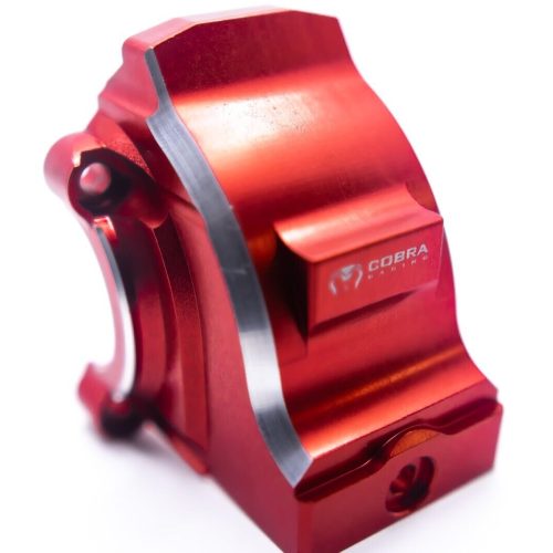 CR Aluminum Differential Gear Cover F/R for Traxxas X-Maxx (XMAXX) & XRT - RED