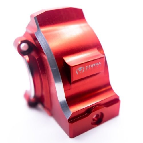 CR Aluminum Differential Gear Cover F/R for Traxxas X-Maxx (XMAXX) & XRT - RED