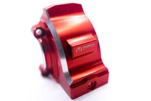 CR Aluminum Differential Gear Cover F/R for Traxxas X-Maxx (XMAXX) & XRT - RED