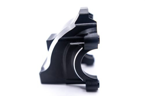 CR Aluminum Differential Gear Cover F/R for Traxxas X-Maxx (XMAXX) & XRT - Black