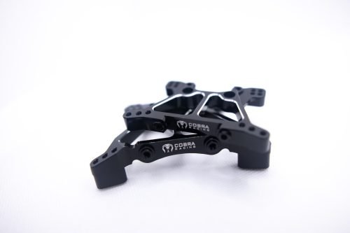 CR Black Aluminum Shock Towers for Traxxas 4x4 Slash, Stampede, Hoss