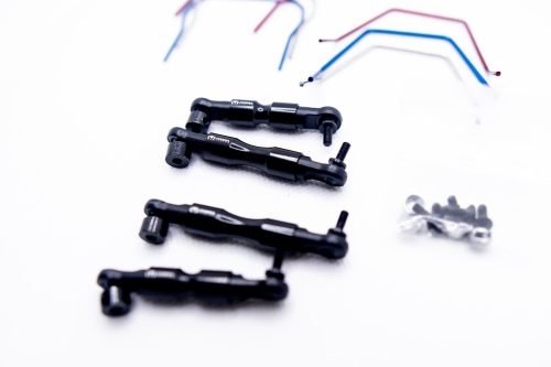 FULL SWAY BAR SET (Black) for Traxxash 4x4 Slash, Rustler, Stampede, etc...
